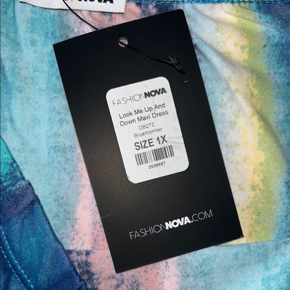 Fashion Nova Look Me Up And Down Ruched Multi Color Strapless Bodycon Dress - Picture 13 of 13